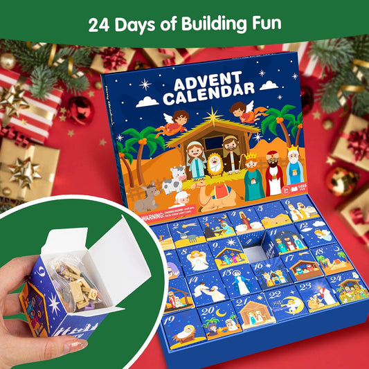 Festive Nativity Advent Calendar